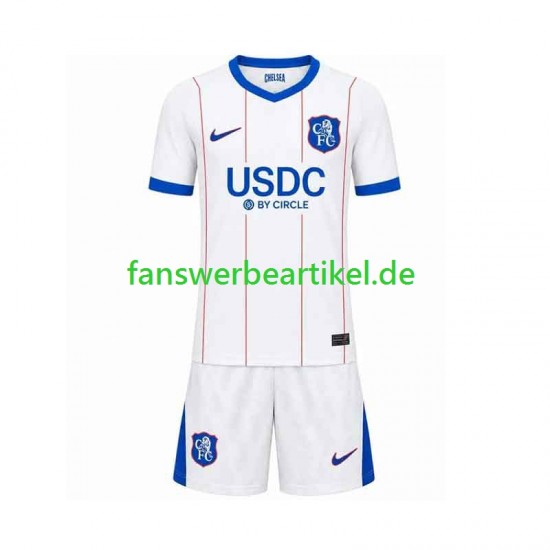 Trikot Chelsea Kinder Ausweich ausrüstung 2026-2027 Kurzarm
