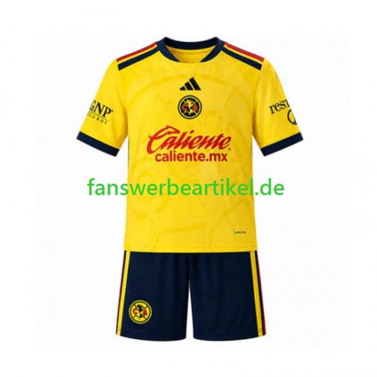 Trikot Club América Kinder Heimausrüstung 2026-2027 Kurzarm