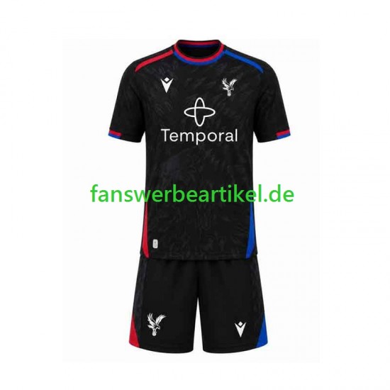 Trikot Crystal Palace Kinder Auswärtsausrüstung 2026-2027 Kurzarm