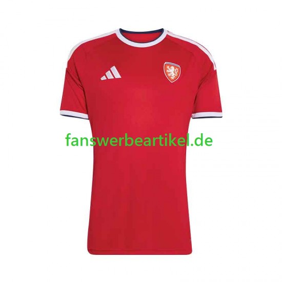 Trikot Tschechien Herren Heimausrüstung 2026-2027 Kurzarm