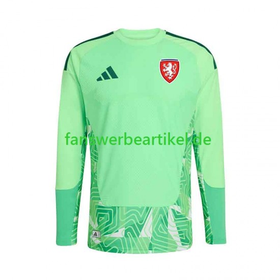 Torwart Trikot Tschechien Herren Heimausrüstung 2026-2027 Langarm