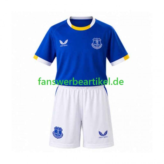 Trikot Everton Kinder Heimausrüstung 2026-2027 Kurzarm