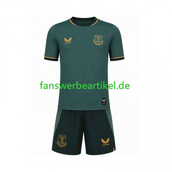 Trikot Everton Kinder Ausweich ausrüstung 2026-2027 Kurzarm