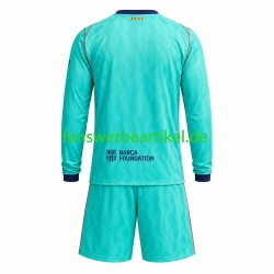 Trikot FC Barcelona Kinder Ausweich ausrüstung 2026-2027 Langarm