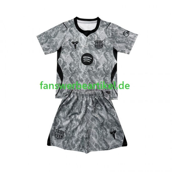 Torwart Trikot FC Barcelona Kinder Auswärtsausrüstung 2026-2027 Kurzarm