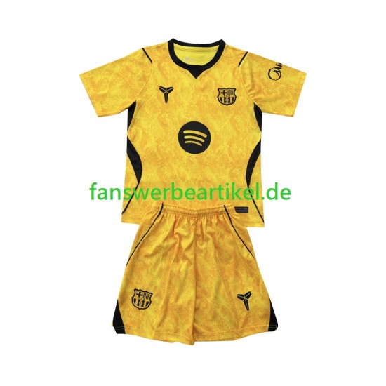 Torwart Trikot FC Barcelona Kinder Viertes ausrüstung 2026-2027 Kurzarm
