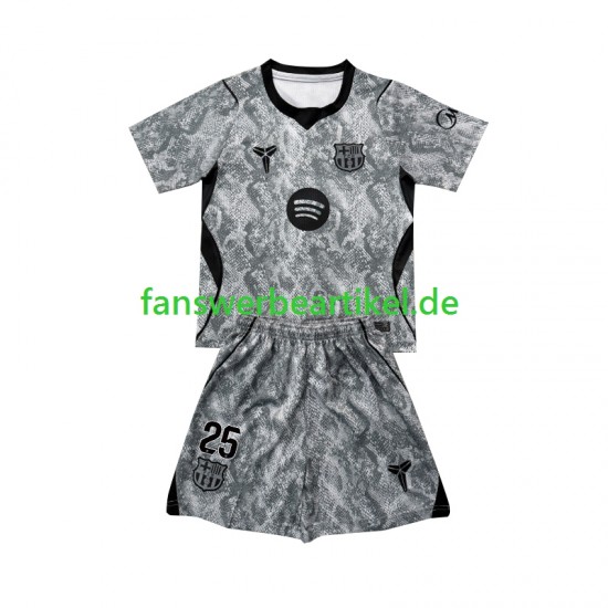 Dominik Livakovic 25 Torwart Trikot FC Barcelona Kinder Auswärtsausrüstung 2026-2027 Kurzarm