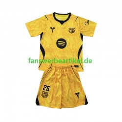 Dominik Livakovic 25 Torwart Trikot FC Barcelona Kinder Viertes ausrüstung 2026-2027 Kurzarm