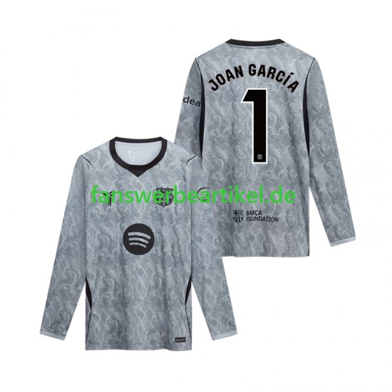 Joan Garcia 1 Torwart Trikot FC Barcelona Herren Auswärtsausrüstung 2026-2027 Langarm
