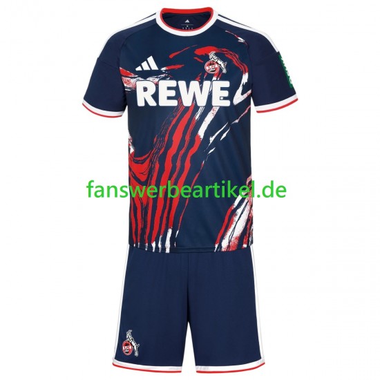 Trikot FC Köln Kinder Auswärtsausrüstung 2026-2027 Kurzarm