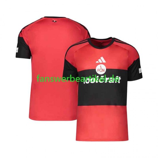 FC Nurnberg Trikot Herren Ausweich ausrüstung 2026-2027 Kurzarm
