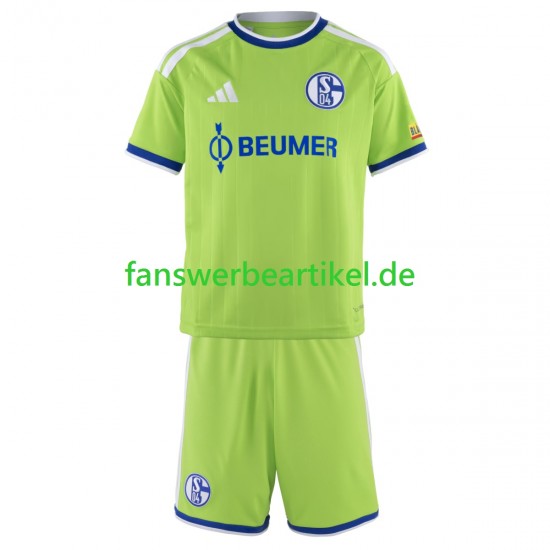 FC Trikot Schalke 04 Kinder Ausweich ausrüstung 2026-2027 Kurzarm