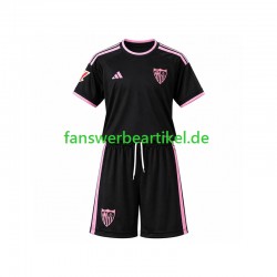 Trikot FC Sevilla Kinder Ausweich ausrüstung 2026-2027 Kurzarm
