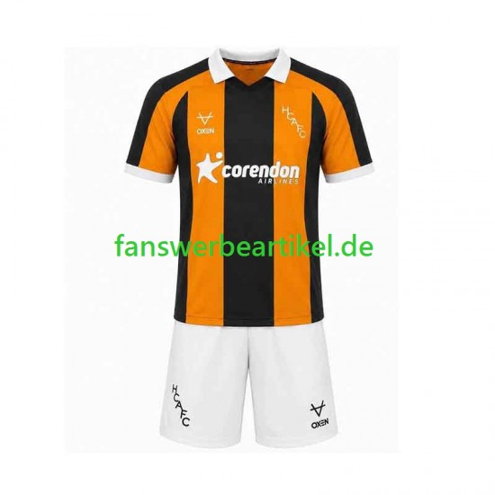 Trikot Hull City Kinder Heimausrüstung 2026-2027 Kurzarm