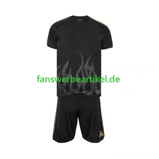 Trikot Juventus Turin Kinder Ausweich ausrüstung 2026-2027 Kurzarm