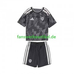 Trikot Leeds United Kinder Ausweich ausrüstung 2026-2027 Kurzarm