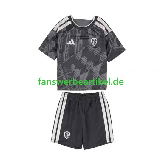 Trikot Leeds United Kinder Ausweich ausrüstung 2026-2027 Kurzarm