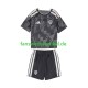Trikot Leeds United Kinder Ausweich ausrüstung 2026-2027 Kurzarm
