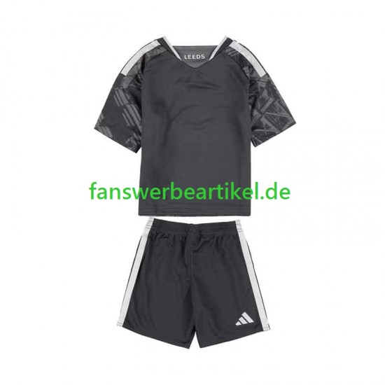 Trikot Leeds United Kinder Ausweich ausrüstung 2026-2027 Kurzarm