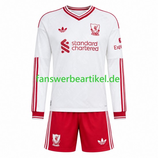 Trikot Liverpool Kinder Auswärtsausrüstung 2026-2027 Langarm