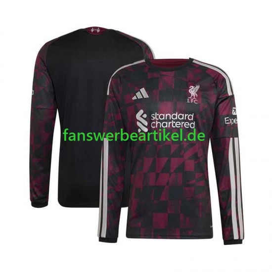 Trikot Liverpool Herren Ausweich ausrüstung 2026-2027 Langarm