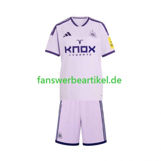 Trikot Newcastle United Kinder Ausweich ausrüstung 2026-2027 Kurzarm