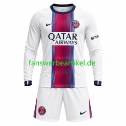 Trikot Paris Saint-Germain Kinder Auswärtsausrüstung 2026-2027 Langarm