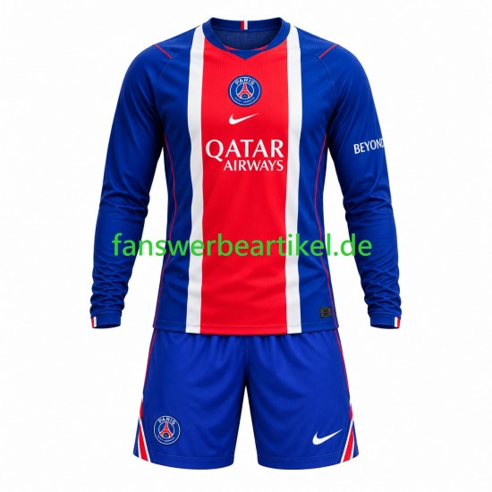 Trikot Paris Saint-Germain Kinder Heimausrüstung 2026-2027 Langarm