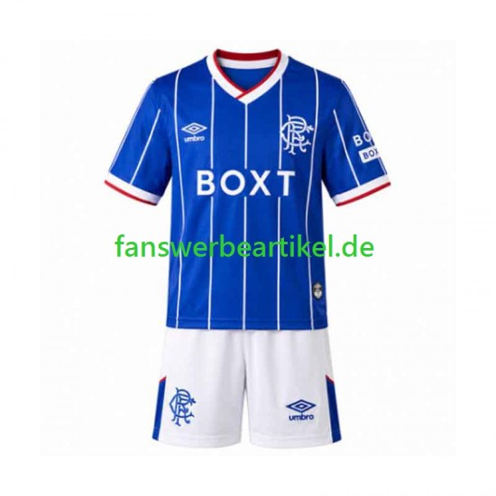 Trikot Rangers Kinder Heimausrüstung 2026-2027 Kurzarm