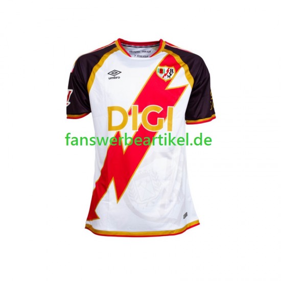 Trikot Rayo Vallecano Herren Heimausrüstung 2026-2027 Kurzarm