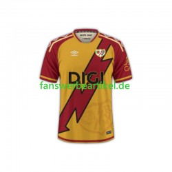 Trikot Rayo Vallecano Herren Ausweich ausrüstung 2026-2027 Kurzarm