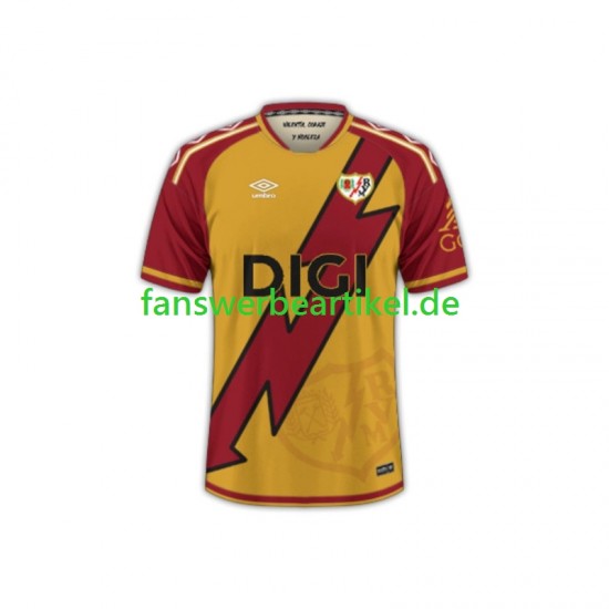 Trikot Rayo Vallecano Herren Ausweich ausrüstung 2026-2027 Kurzarm