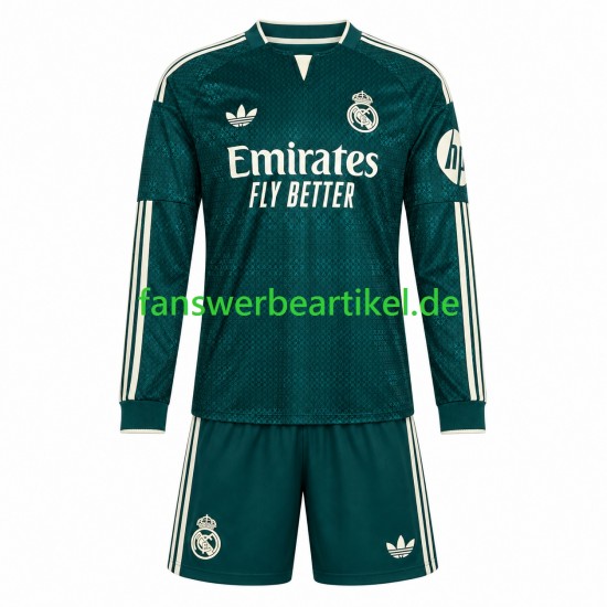 Trikot Real Madrid Kinder Auswärtsausrüstung 2026-2027 Langarm