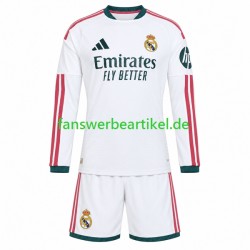 Trikot Real Madrid Kinder Heimausrüstung 2026-2027 Langarm
