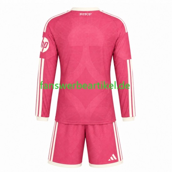 Trikot Real Madrid Kinder Ausweich ausrüstung 2026-2027 Langarm