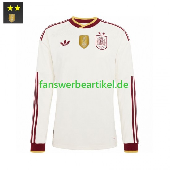 Trikot Spanien Herren Auswärtsausrüstung 2026-2027 Langarm