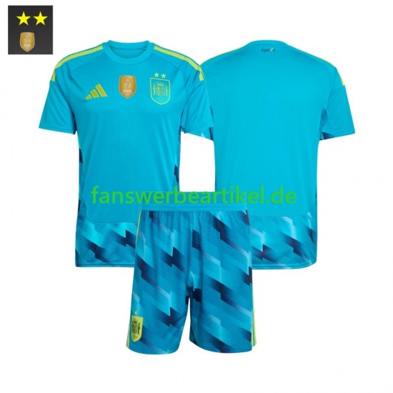 Torwart Trikot Spanien Kinder Heimausrüstung 2026-2027 Kurzarm