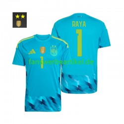 David Raya 1 Torwart Trikot Spanien Herren Heimausrüstung 2026-2027 Kurzarm
