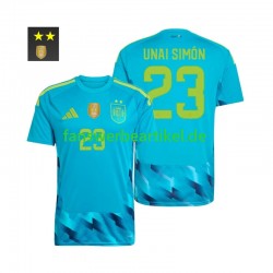 Unai Simon 23 Torwart Trikot Spanien Herren Heimausrüstung 2026-2027 Kurzarm