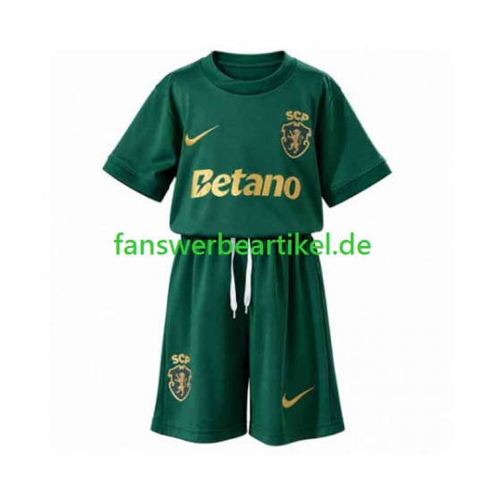Special Trikot Sporting CP Kinder Heimausrüstung 2026-2027 Kurzarm