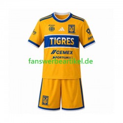 Trikot UANL Tigres Kinder Heimausrüstung 2026-2027 Kurzarm