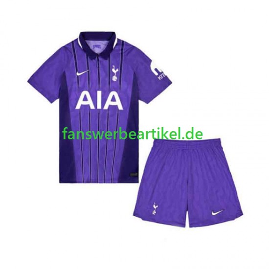 Trikot Tottenham Hotspur Kinder Ausweich ausrüstung 2026-2027 Kurzarm