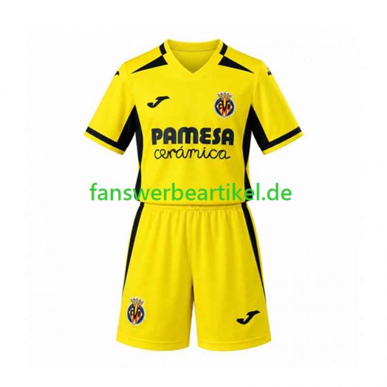 Trikot Villarreal CF Kinder Heimausrüstung 2026-2027 Kurzarm