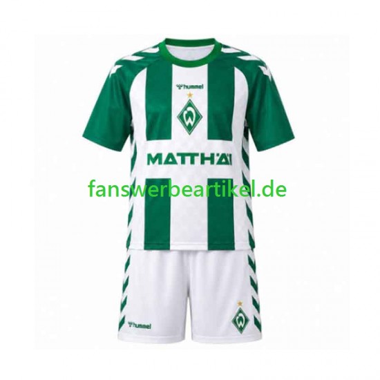 Trikot Werder Bremen Kinder Heimausrüstung 2026-2027 Kurzarm