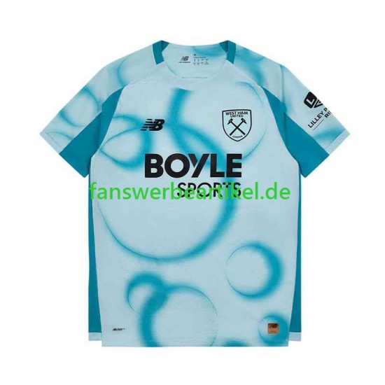 Trikot West Ham United Herren Ausweich ausrüstung 2026-2027 Kurzarm