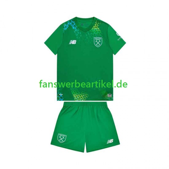 Torwart Trikot West Ham United Kinder Heimausrüstung 2026-2027 Kurzarm