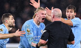 Die Spieler von Manchester City sind zu traurig