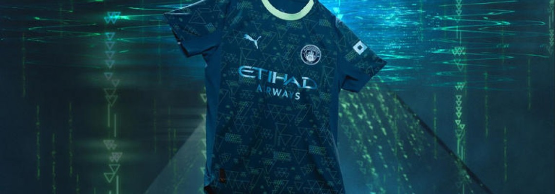 Manchester City enthüllt neue, technisch aufgeladene Trikots