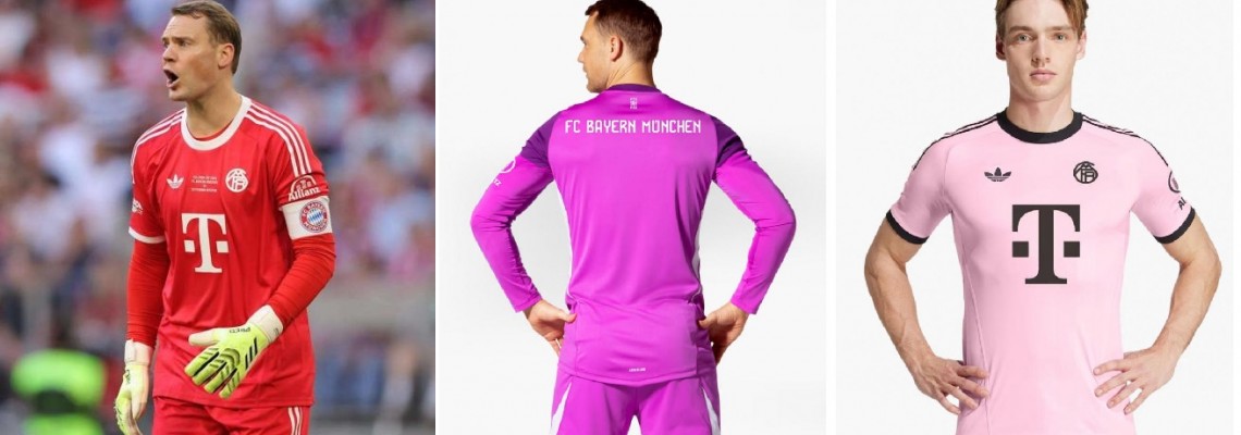 Neuers Trikot präsentiert sich in einer neuen Farbe
