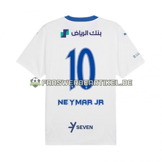 Al-Hilal Neymar JR 10 Trikot Herren Auswärtsausrüstung 2024-2025 Kurzarm